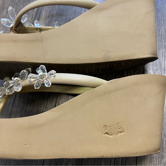 MMbyzhuo Platform Flip Flops Wedges Sandals flip flop Shoes Summer Comfy Thong 8 - Picture 9 of 10